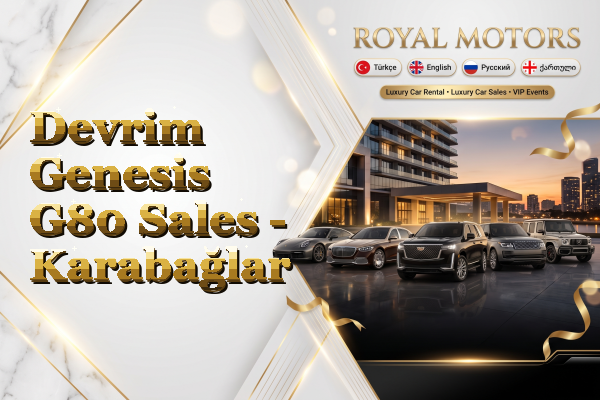 Devrim Genesis G80 Sales - Karabağlar