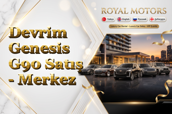 Devrim Genesis G90 Satış - Merkez