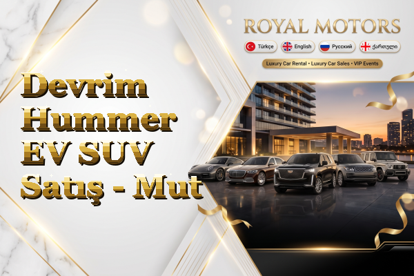 Devrim Hummer EV SUV Satış - Mut