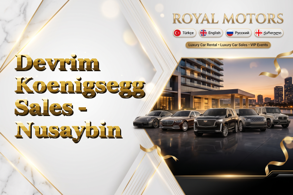 Devrim Koenigsegg Sales - Nusaybin