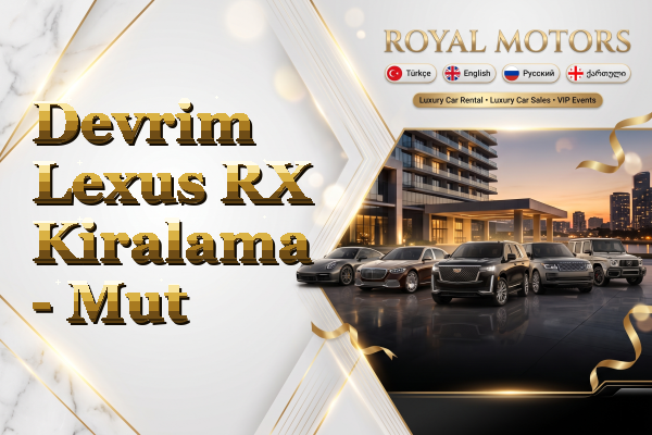 Devrim Lexus RX Kiralama - Mut