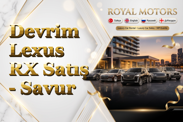 Devrim Lexus RX Satış - Savur