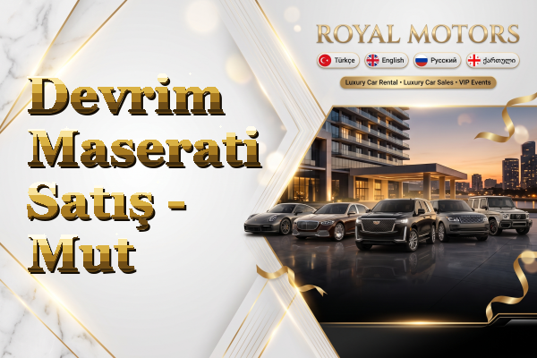 Devrim Maserati Satış - Mut