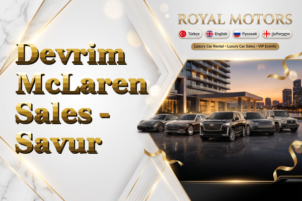 Devrim McLaren Sales - Savur