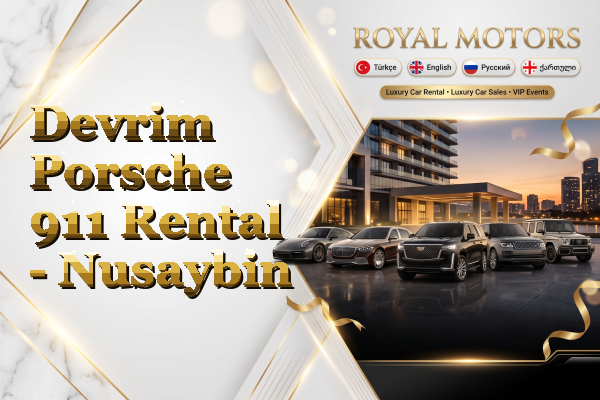 Devrim Porsche 911 Rental - Nusaybin