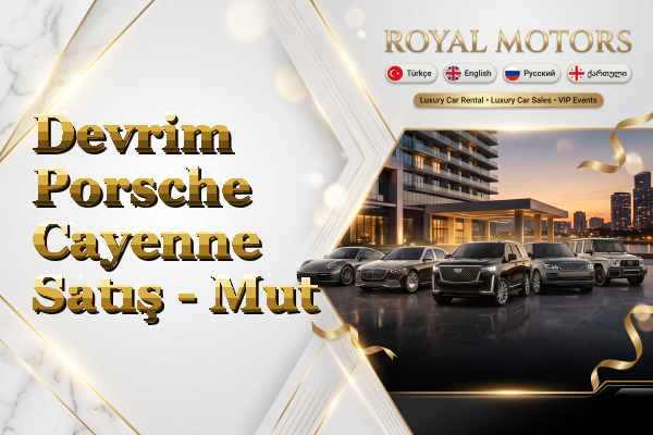 Devrim Porsche Cayenne Satış - Mut