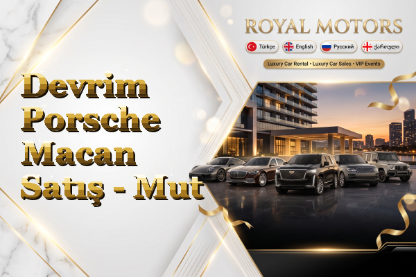 Devrim Porsche Macan Satış - Mut