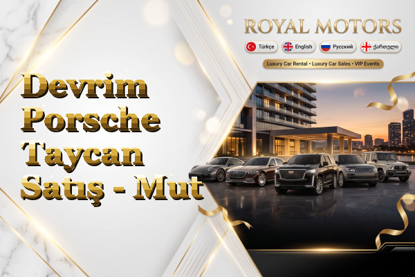 Devrim Porsche Taycan Satış - Mut