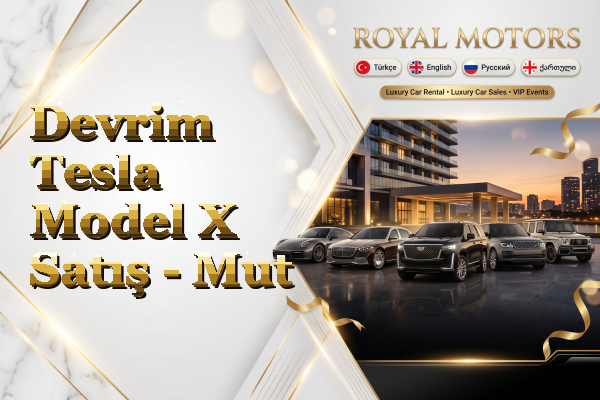 Devrim Tesla Model X Satış - Mut