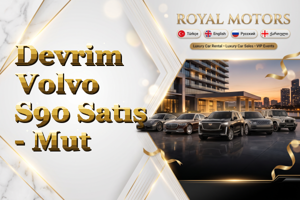Devrim Volvo S90 Satış - Mut