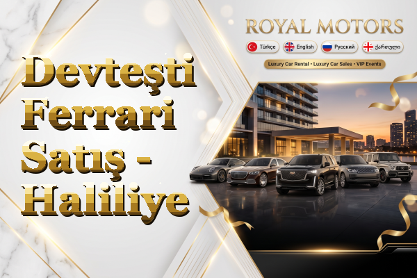 Devteşti Ferrari Satış - Haliliye