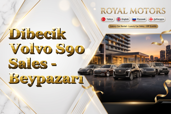 Dibecik Volvo S90 Sales - Beypazarı