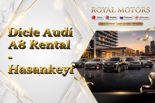 Dicle Audi A8 Rental - Hasankeyf