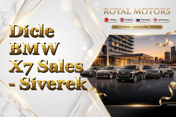 Dicle BMW X7 Sales - Siverek