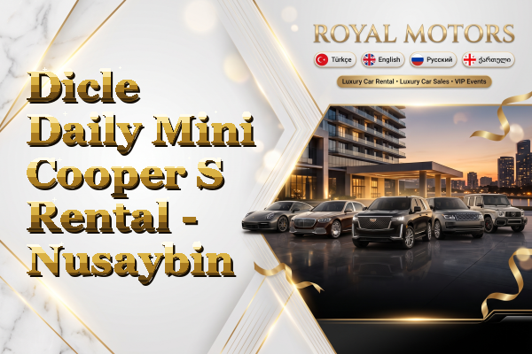 Dicle Daily Mini Cooper S Rental - Nusaybin