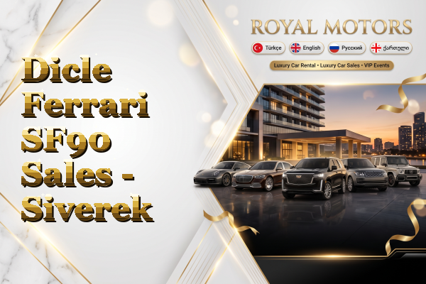 Dicle Ferrari SF90 Sales - Siverek