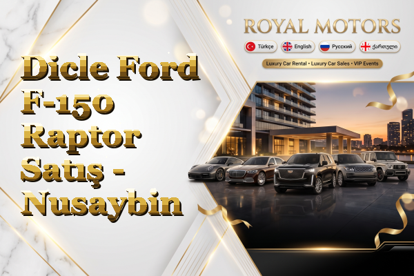 Dicle Ford F-150 Raptor Satış - Nusaybin