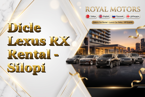 Dicle Lexus RX Rental - Silopi