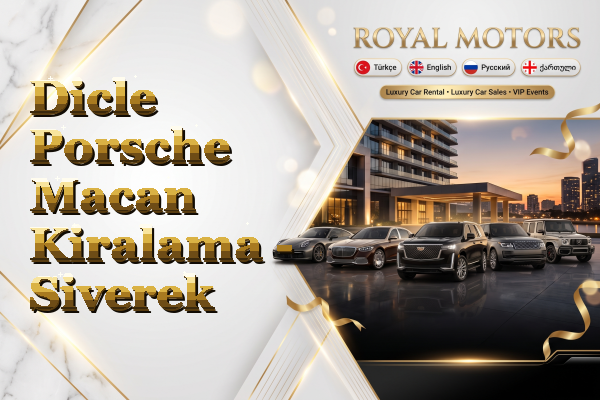 Dicle Porsche Macan Kiralama - Siverek