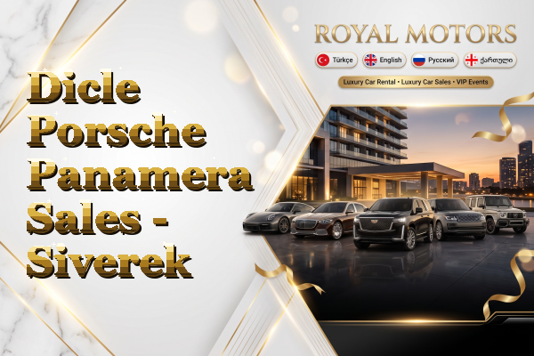 Dicle Porsche Panamera Sales - Siverek