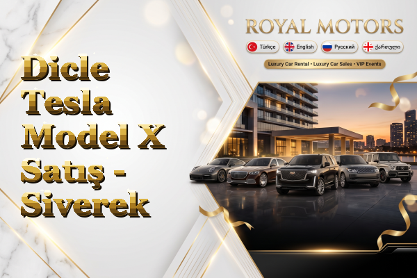 Dicle Tesla Model X Satış - Siverek