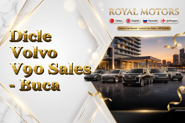 Dicle Volvo V90 Sales - Buca