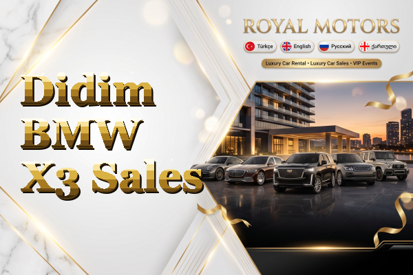 Didim BMW X3 Sales