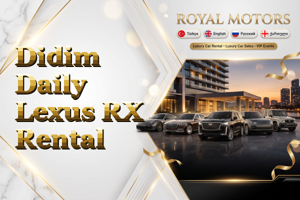 Didim Daily Lexus RX Rental