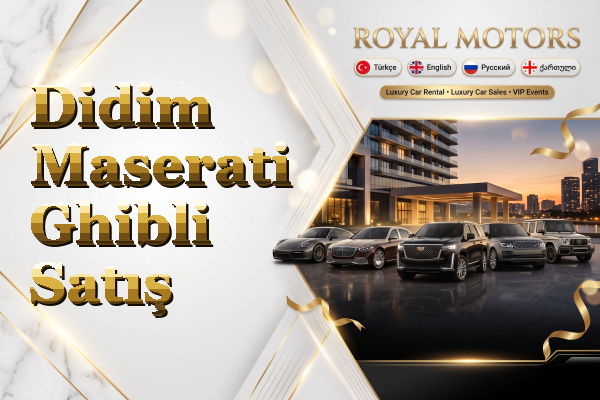 Didim Maserati Ghibli Satış