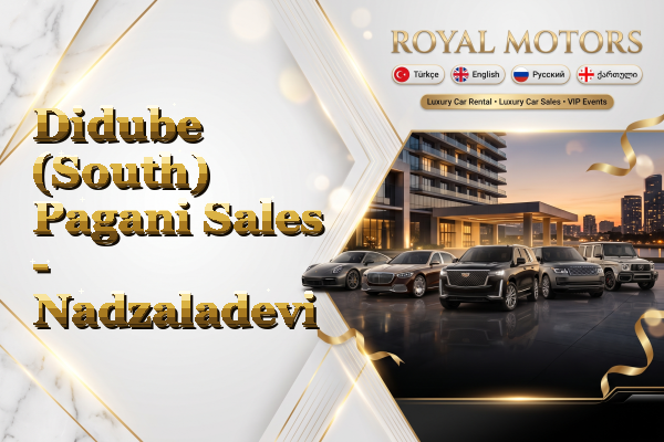 Didube (South) Pagani Sales - Nadzaladevi