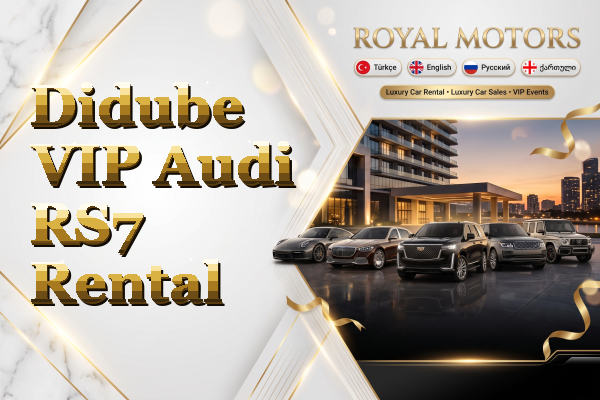 Didube VIP Audi RS7 Rental