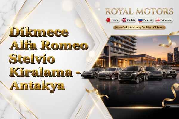 Dikmece Alfa Romeo Stelvio Kiralama - Antakya
