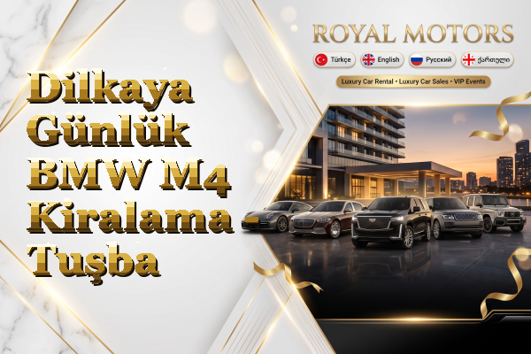 Dilkaya Günlük BMW M4 Kiralama - Tuşba
