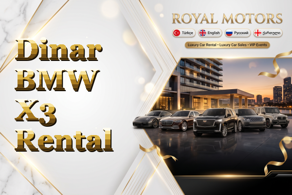 Dinar BMW X3 Rental