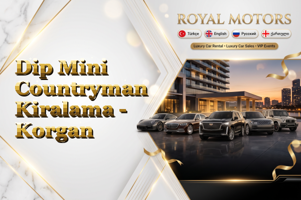 Dip Mini Countryman Kiralama - Korgan