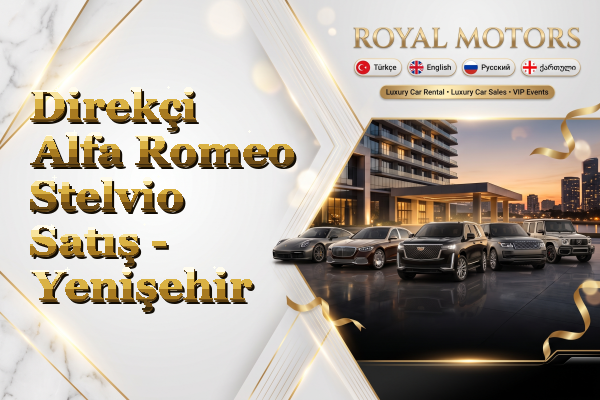 Direkçi Alfa Romeo Stelvio Satış - Yenişehir
