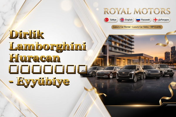 Dirlik Lamborghini Huracan გაყიდვა - Eyyübiye