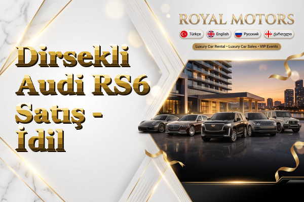 Dirsekli Audi RS6 Satış - İdil