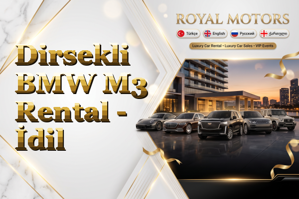 Dirsekli BMW M3 Rental - İdil