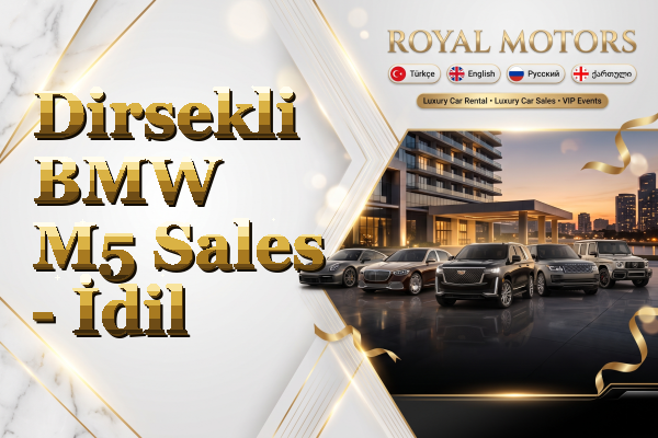Dirsekli BMW M5 Sales - İdil