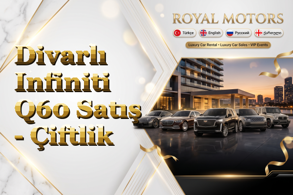 Divarlı Infiniti Q60 Satış - Çiftlik