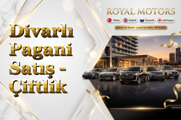 Divarlı Pagani Satış - Çiftlik