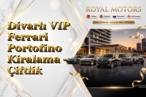 Divarlı VIP Ferrari Portofino Kiralama - Çiftlik