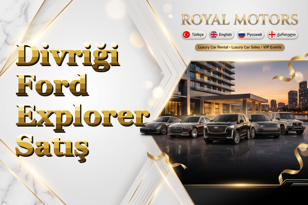 Divriği Ford Explorer Satış