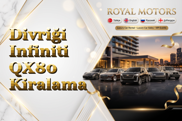 Divriği Infiniti QX80 Kiralama