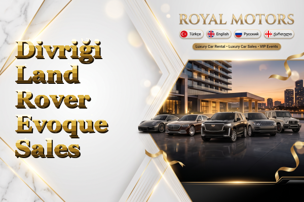 Divriği Land Rover Evoque Sales