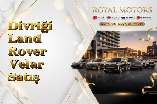 Divriği Land Rover Velar Satış