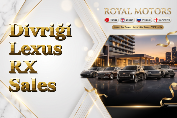 Divriği Lexus RX Sales