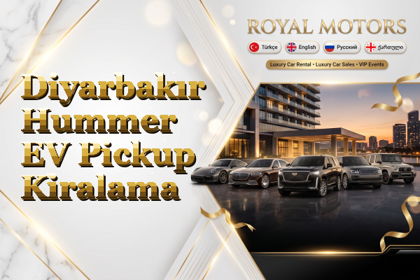 Diyarbakır Hummer EV Pickup Kiralama