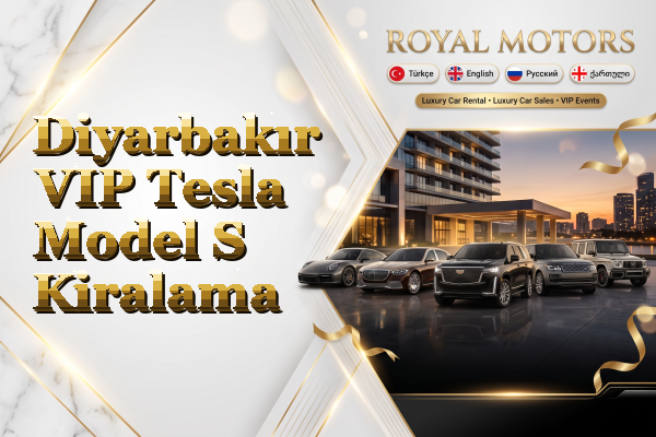 Diyarbakır VIP Tesla Model S Kiralama
